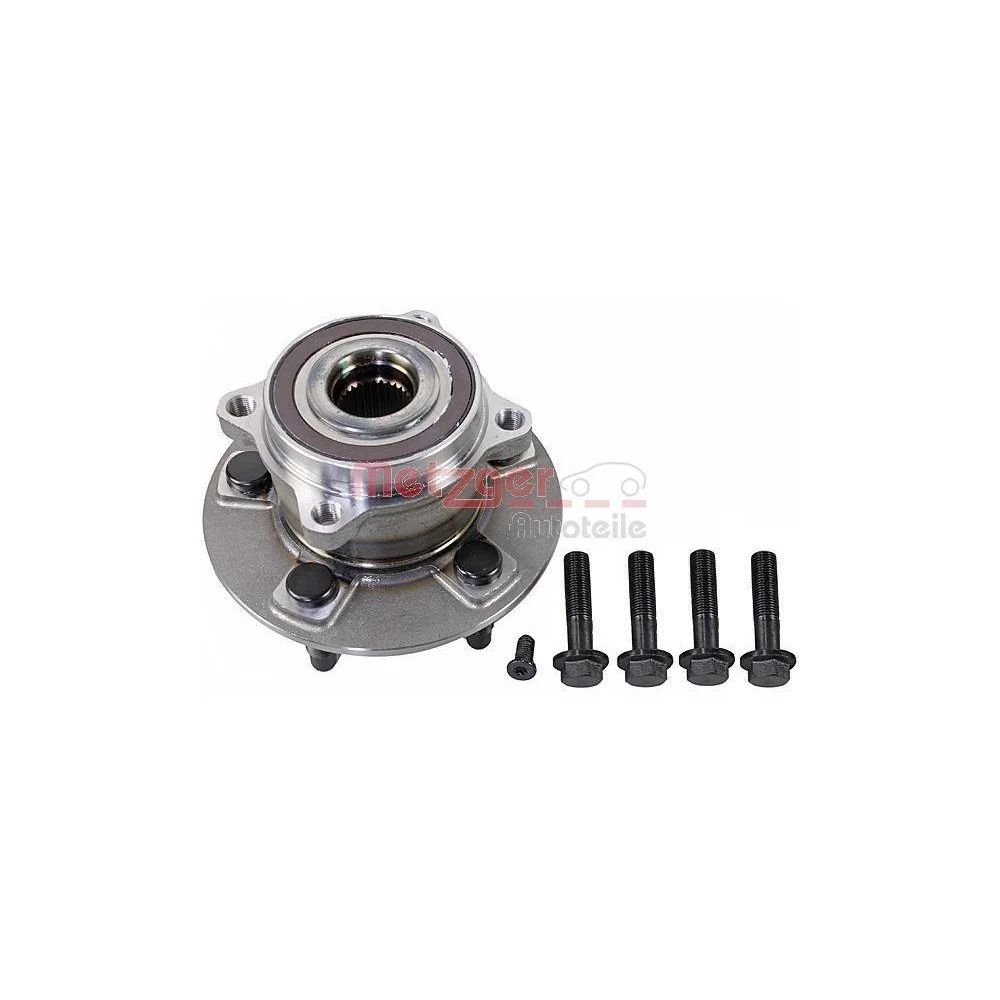 Комплект підшипника ступиці METZGER WM 2221 GREENPARTS для TESLA, задня вісь, передня вісь, фото №1