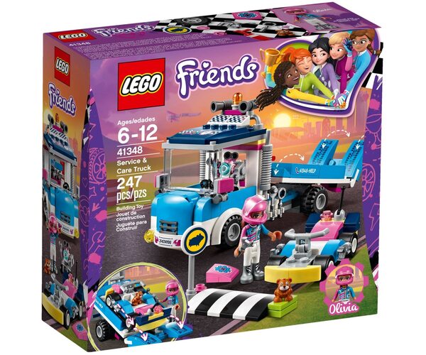 Дизайнер LEGO Friends Трубопровідний вантажівка 41348, фото №1