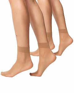 Носки Nur Die 20 Den Прозрачный Нейлон Матовый Широкий Комфортный Пояс Женские (2 пары) - Фото 1