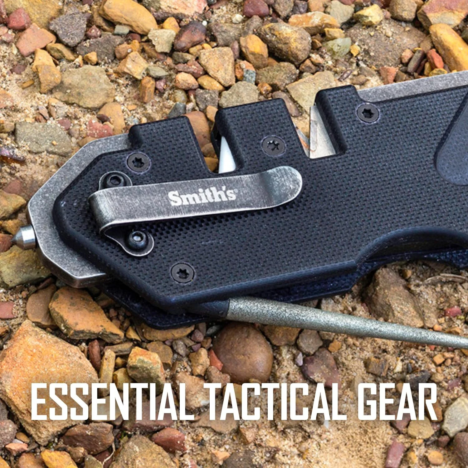 Тактичне точилка для ножів Smith's Pocket Pal PP1 Tactical Sharpener чорне G-10, фото №2 Тактичне точилка для ножів Smith's Pocket Pal PP1 Tactical Sharpener чорне G-10, фото №2