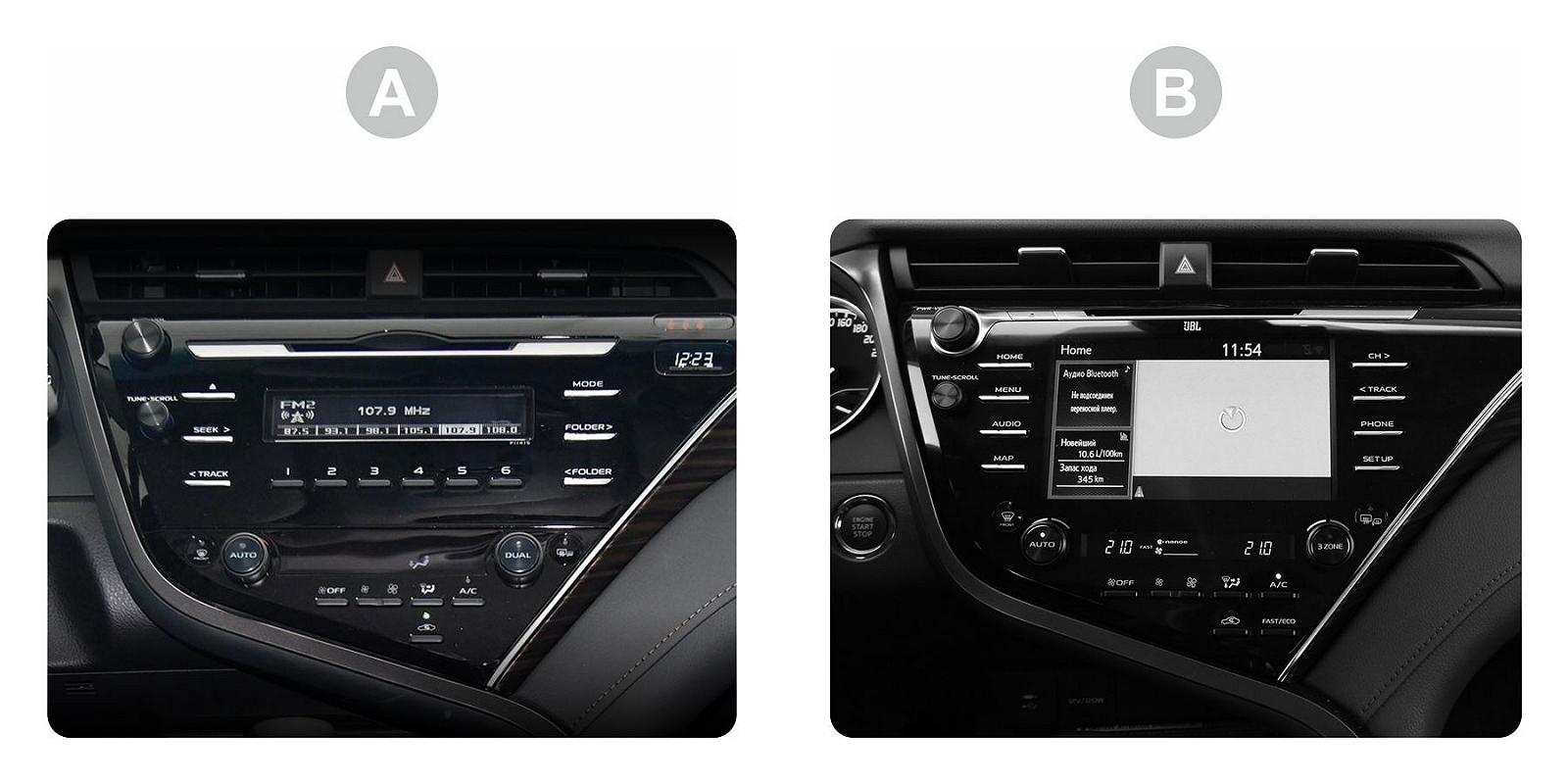 Штатная магнитола Sigma X10232 2+32 Gb Toyota Camry 8 XV 70 2017-2020 A 10, фото №4