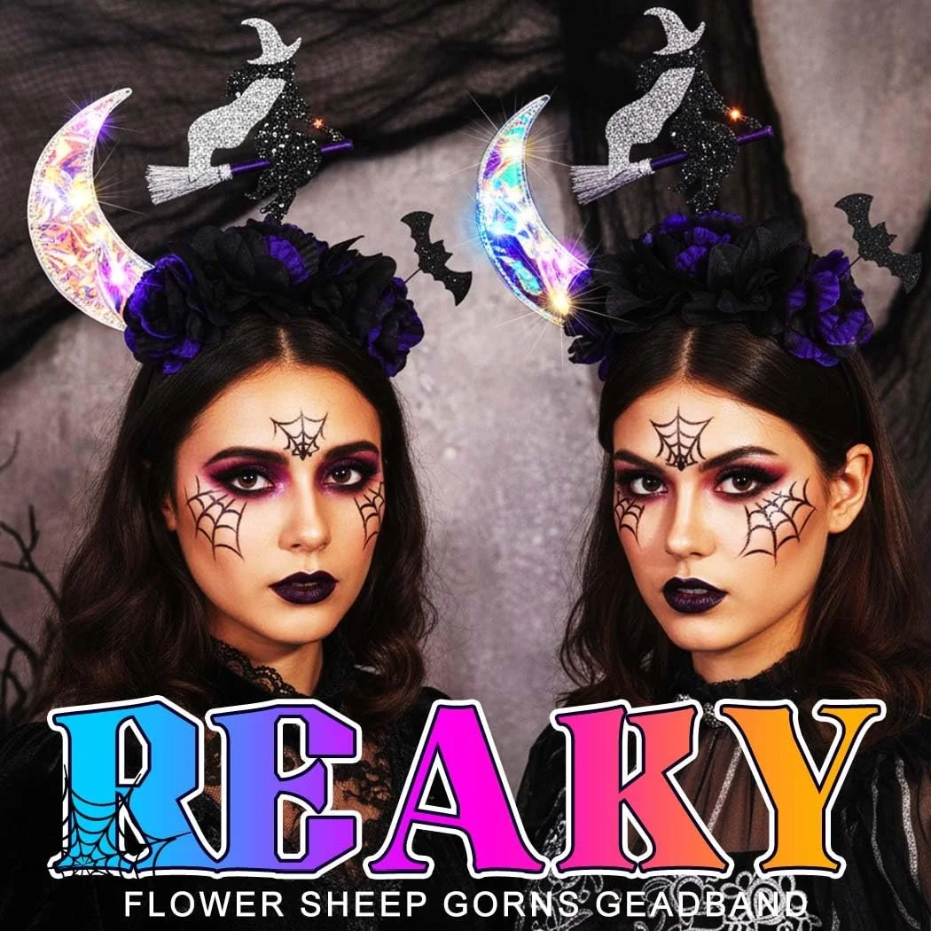 Хелловінський світлодіодний обруч Reaky, фото №3