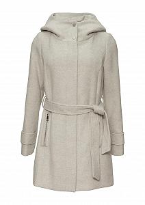 Пальто s.Oliver Коротка вовняне з поясом - Фото 1