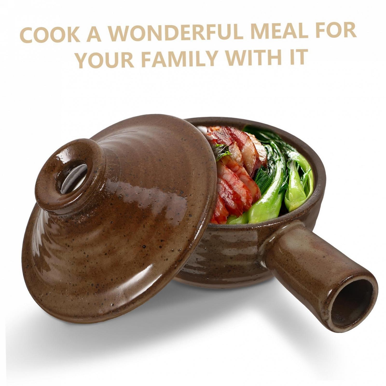 Кастрюля INOOMP с крышкой термостойкая с ручками и пароотводом, фото №3