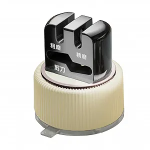 Точило для кухонних ножів та ножиць ручна з вакуумною присоскою та поліруванням Scatter - Фото 1