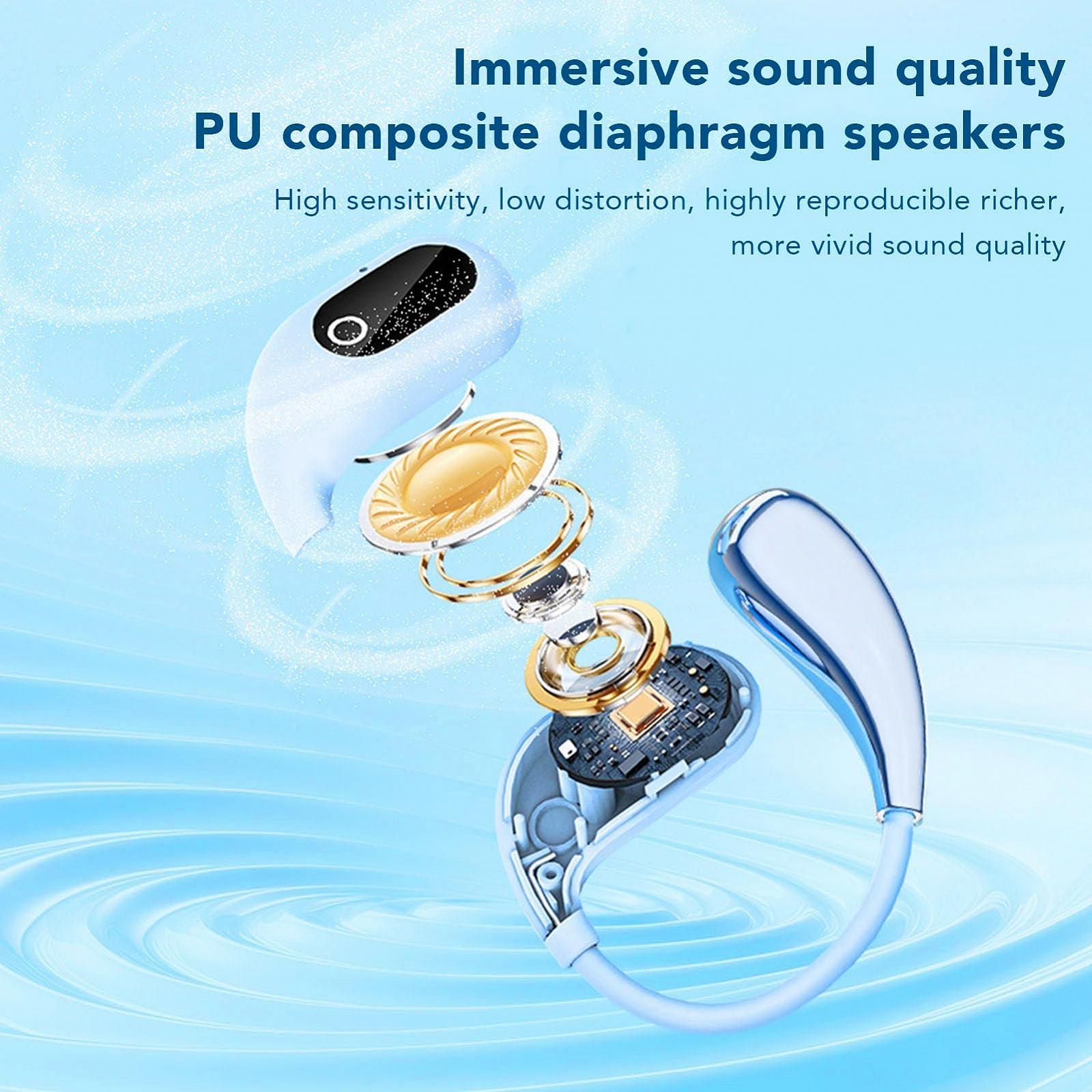 Навушники AI Voice Translator, для перекладу голосу AI з чохлом для зарядки, фото №5