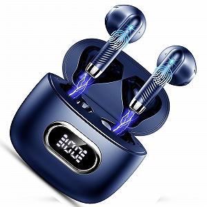 Купити Навушники-перекладачі Bluetooth 5.4, сині - Фото 1 Навушники-перекладачі Bluetooth 5.4, сині - Фото 1