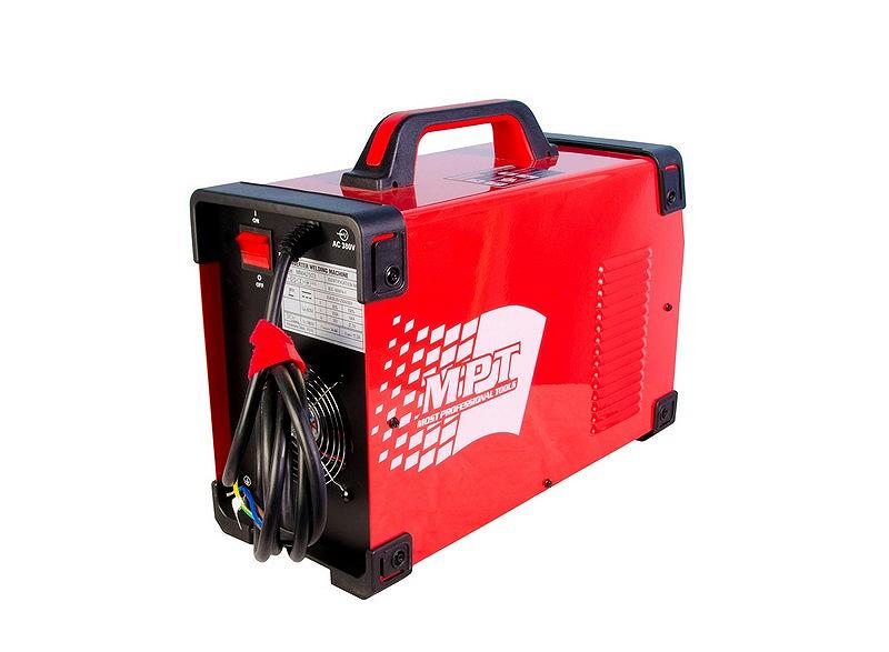 Аппарат зварювальний інверторного типу MPT PROFI 380 В 20-250 А 1.6-5.0 мм аксесуари 6 шт MMA2503, фото №4