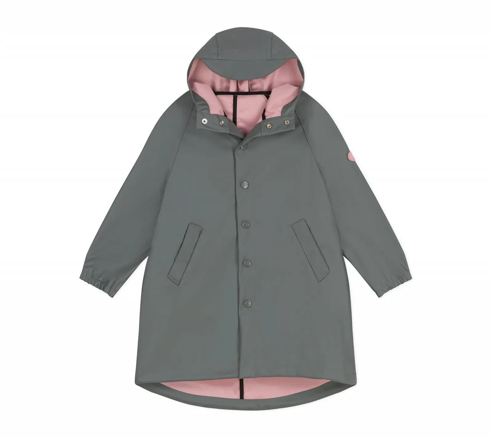 Длинный вощеный Petit Bateau для девочек, фото №1 Длинный вощеный Petit Bateau для девочек, фото №1