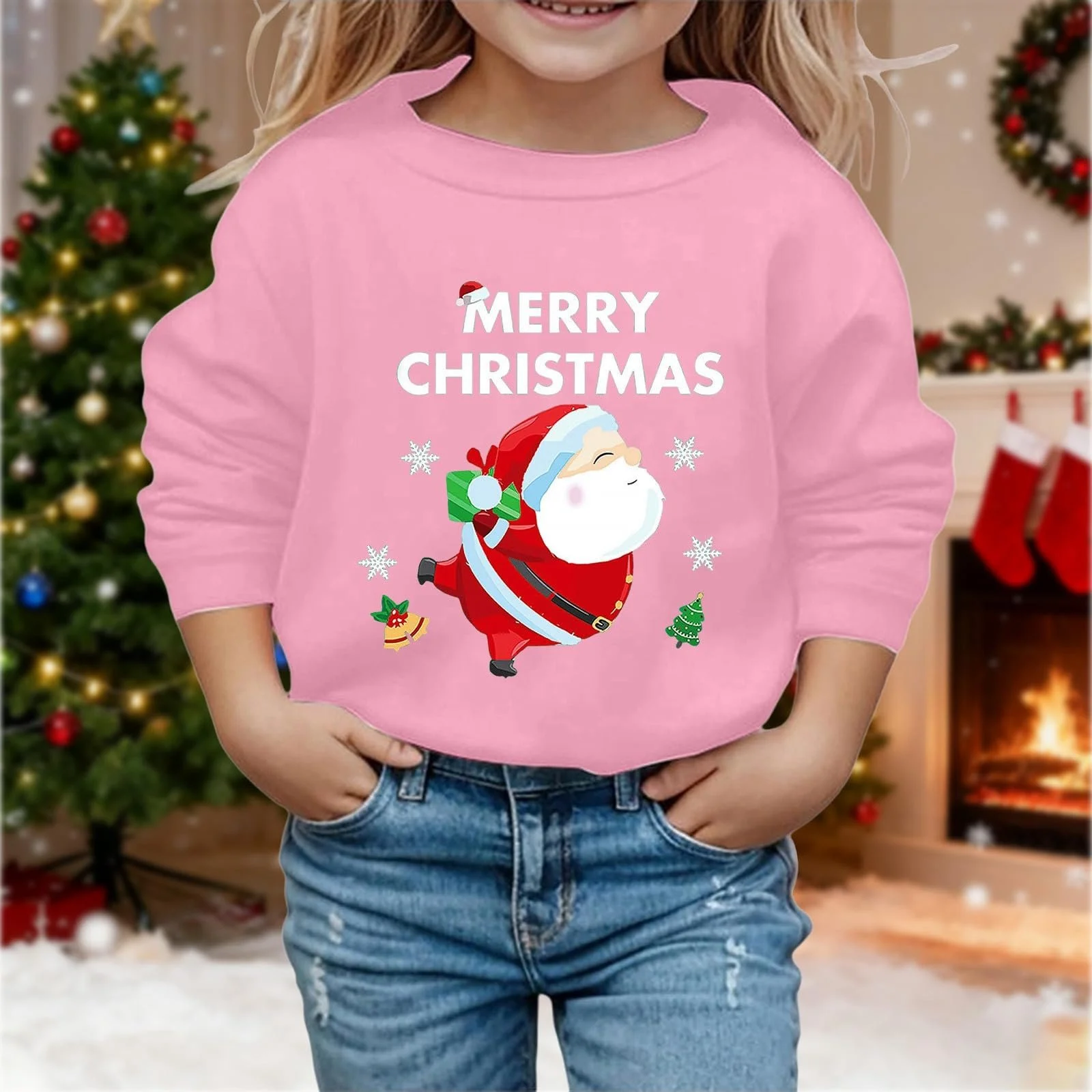 Різдвяний світшот для дівчинки, фото №2