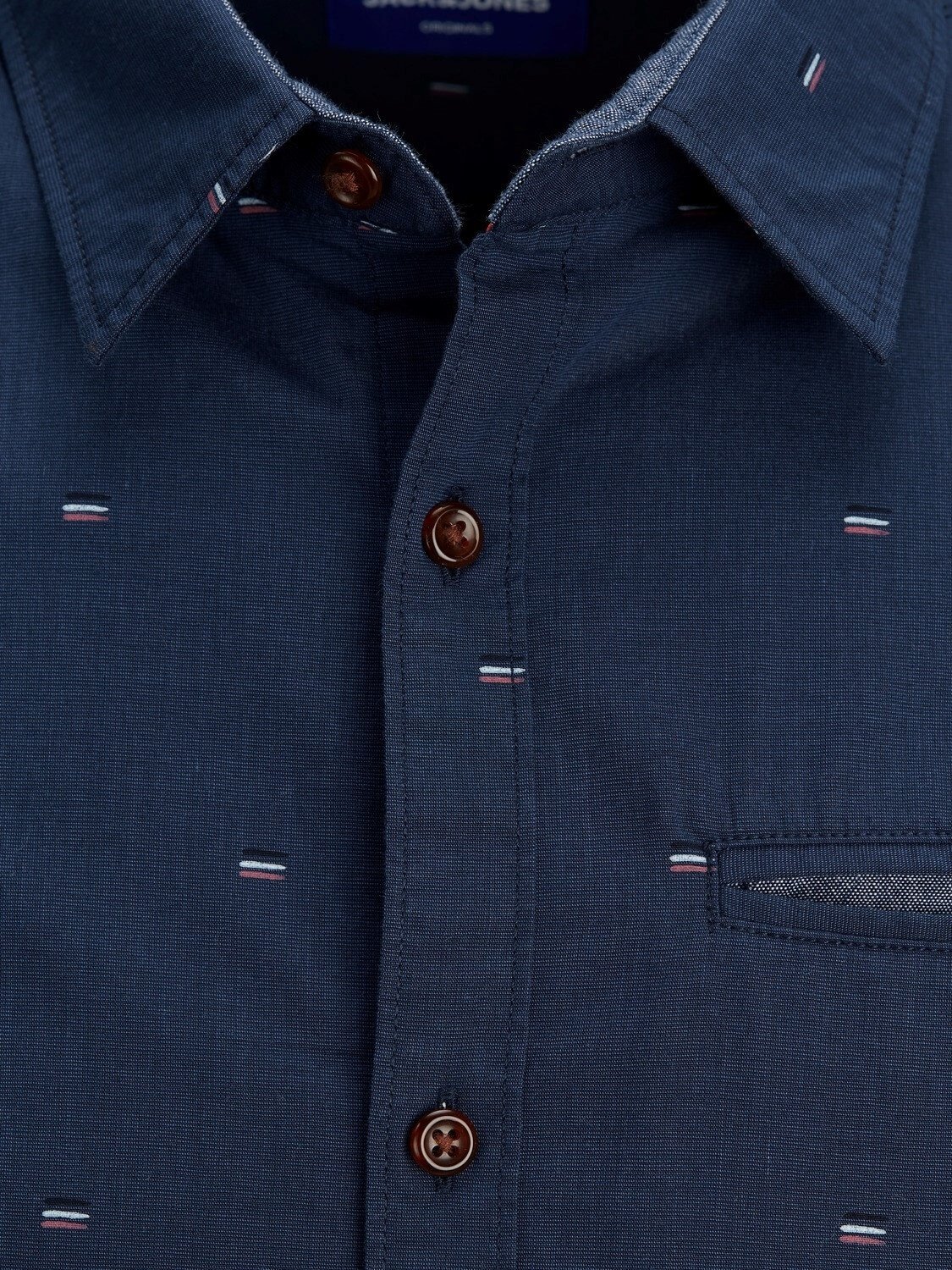 Рубашка Jack&Jones SS 12187984 Ensign Blue 2XL, фото №2