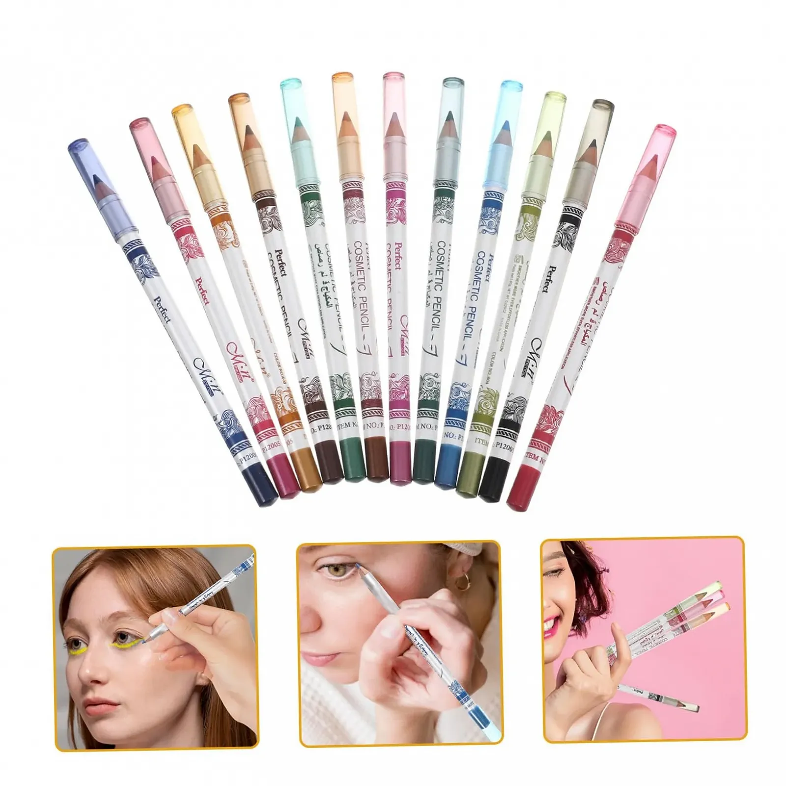 Карандаш для глаз FOMIYES цветные, фото №7