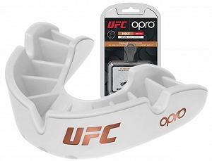 Капа OPRO Bronze UFC дитяча вік до 10 White (ufc.102513003) - Фото 1