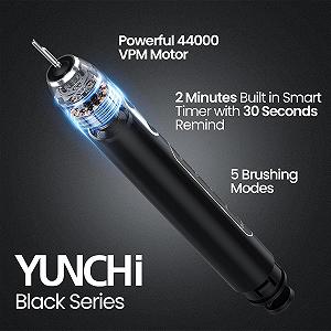 Электрическая Зубная Щетка YUNCHI C3, Черная synthetic.ua - Фото 1
