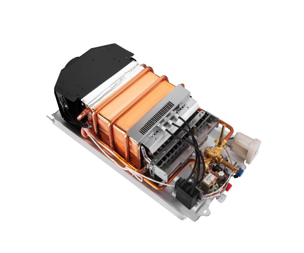 ARDESTO Газова колонка X1 10 л/хв 20 кВт розпалювання від батарейок дисплей чорний, фото №10