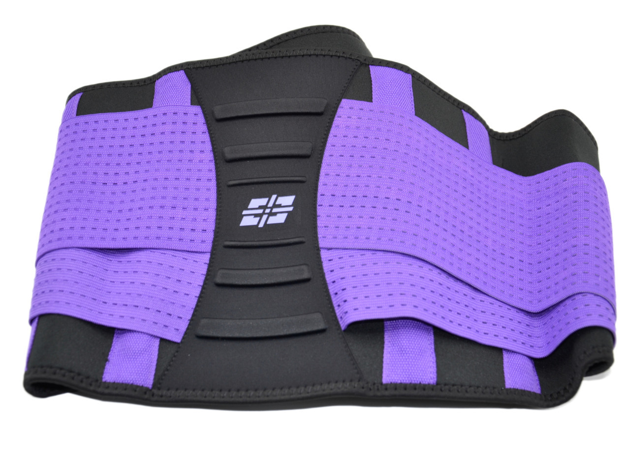 Пояс-корсет для підтримки спини Power System PS-6031 Waist Shaper Purple S/M, фото №4