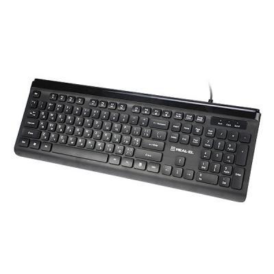 Клавіатура REAL-EL 7085 Comfort Black, фото №2