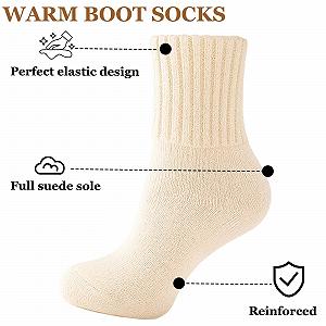 Носки Женские Cuddly Socks 35-38 Бежевый, Хаки и Светло-коричневый synthetic.ua - Фото 1