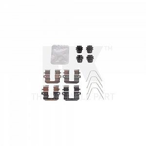 Комплект аксесуарів, гальмівні колодки дискові NK 79991023, задній міст - Фото 1