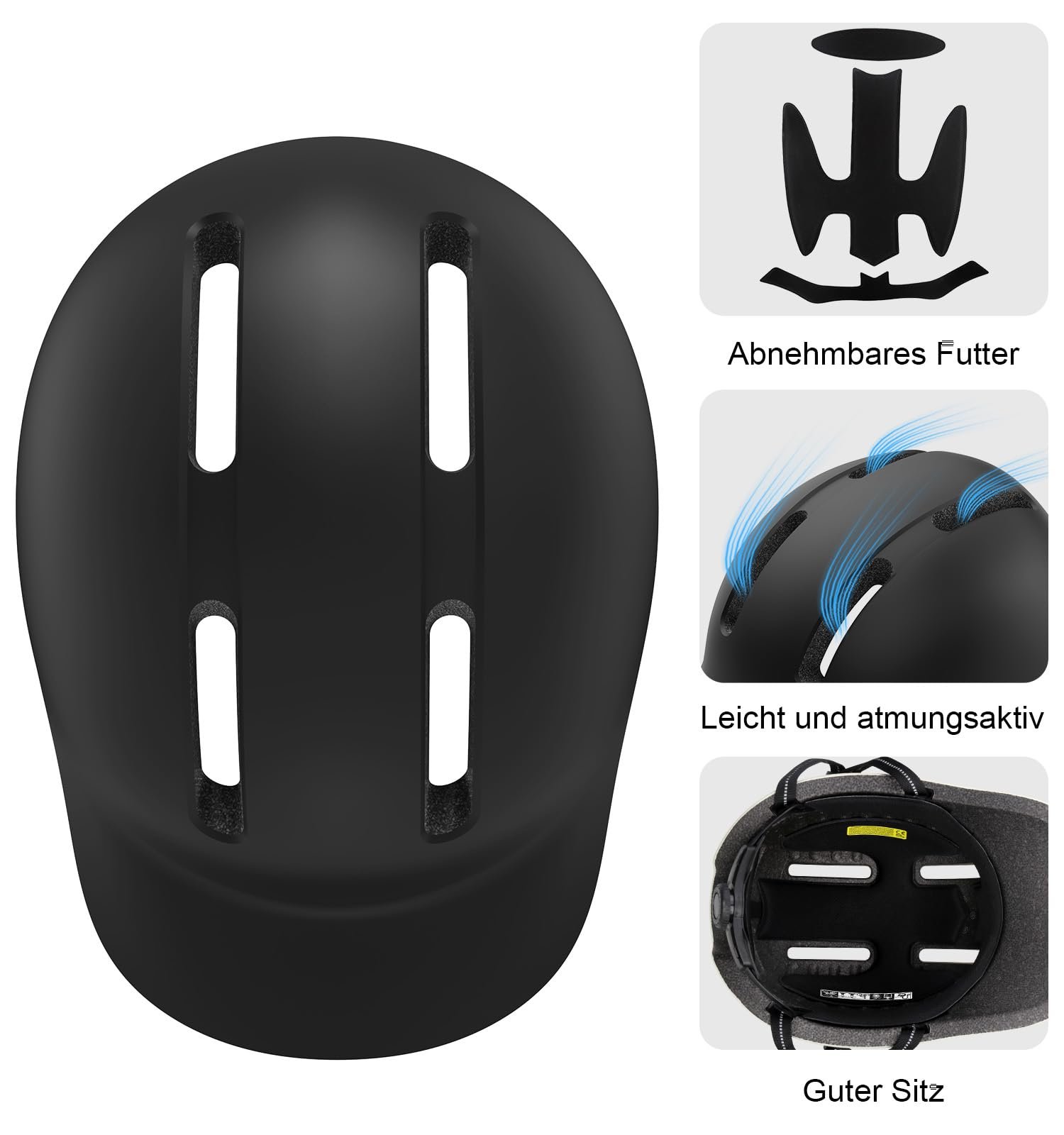 Шолом Велосипедний KINGLEAD Urban Commuter, регульований, фото №5