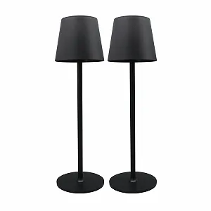 Настільна лампа Nell LED Wireless Rechargeable IP54 Чорна - Фото 1