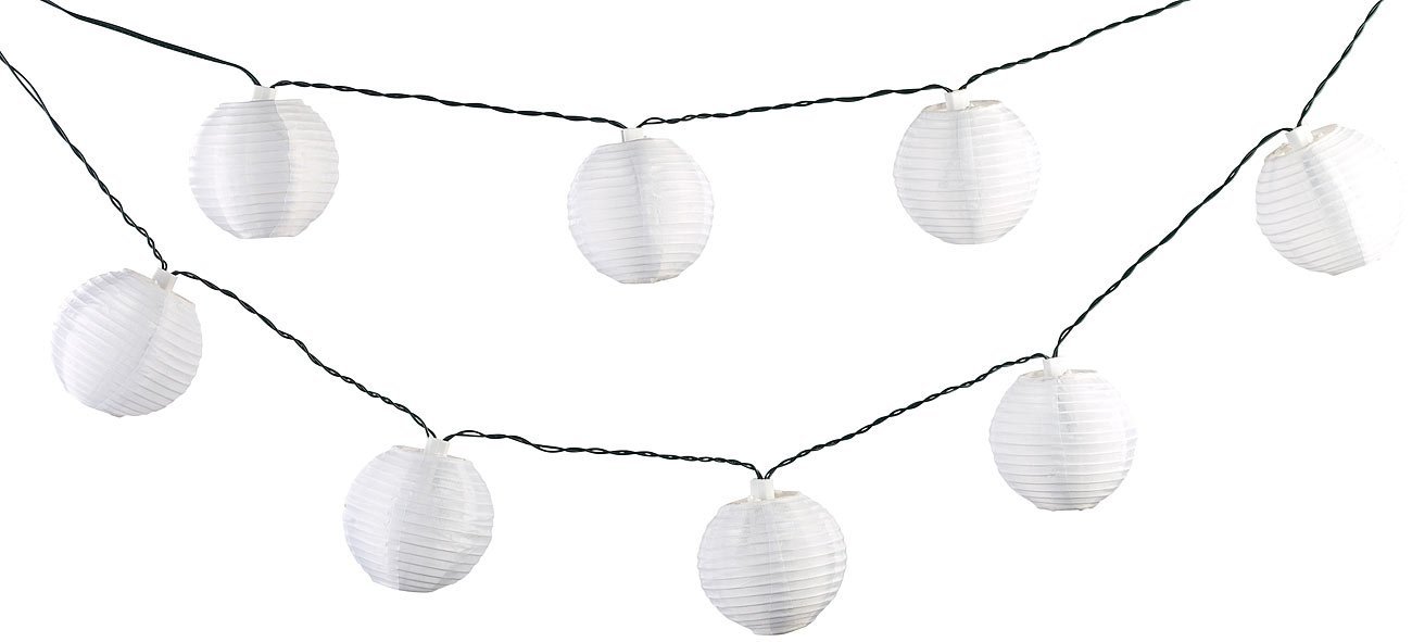 Гірлянда Lunartec Сонячна LED, теплий білий, 20 ліхтарів, 3.8 м, IP44 (міні-ліхтарі)., фото №5