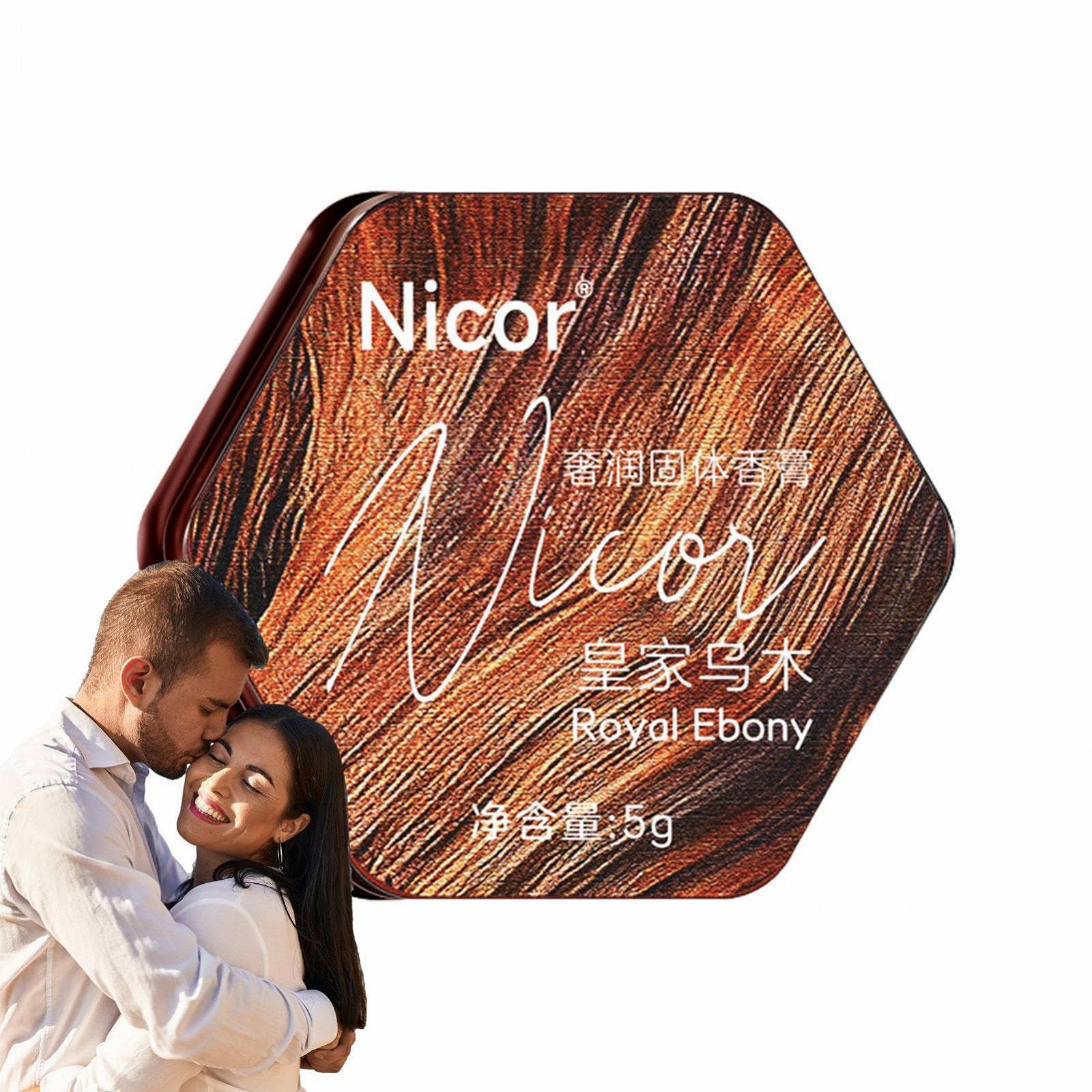 Тверді парфуми Tioheam Металевий футляр, фото №4