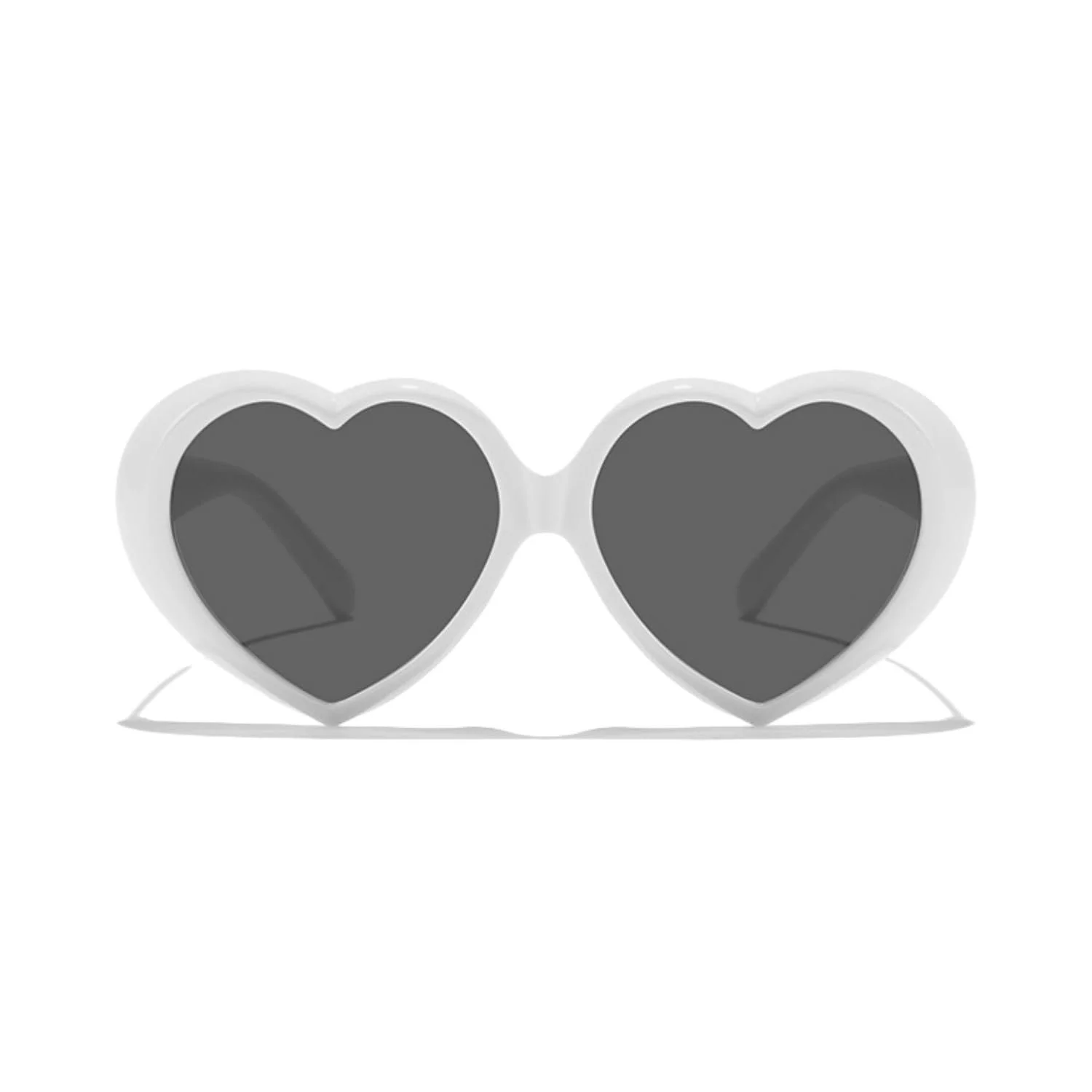 Окуляри Прозорі У формі серця Qinqilanqi-S для чоловіків і жінок, велика оправа, модні, фото №2