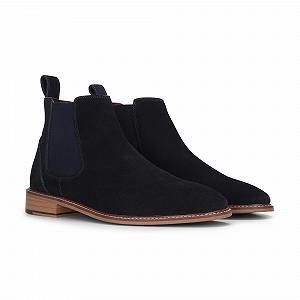 Челси ботинки Infinity Leather замшевые мужские без застежек synthetic.ua - Фото 1