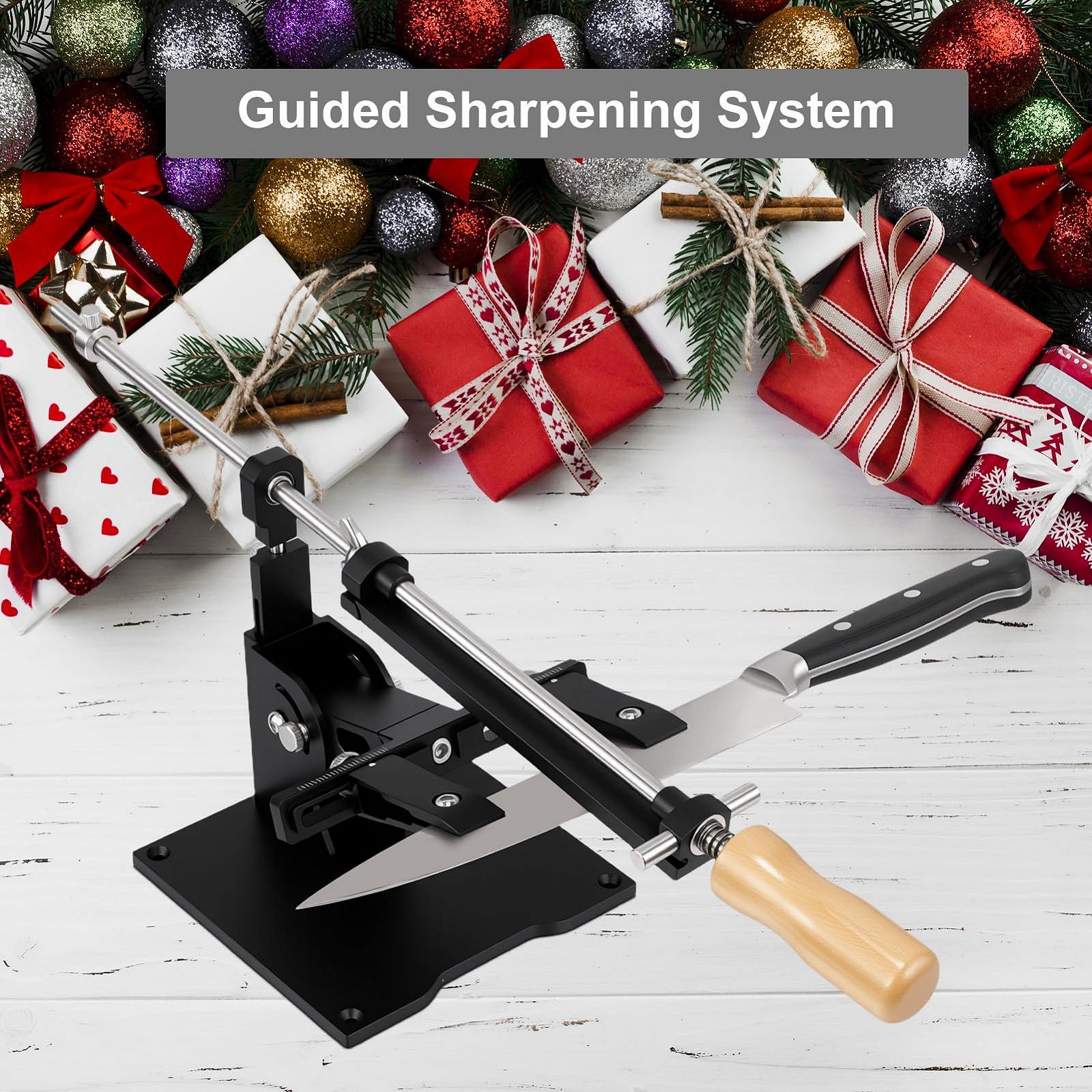 Система заточування з направляючими алюмінієвий сплав регульований кут 3 точильних камені (320, 800, 2000), фото №2 Система заточування з направляючими алюмінієвий сплав регульований кут 3 точильних камені (320, 800, 2000), фото №2