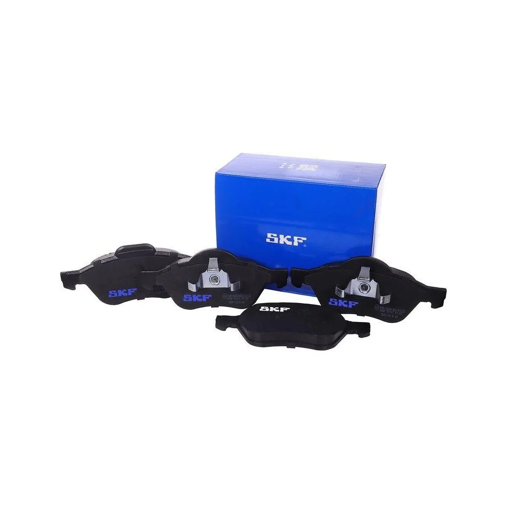Комплект гальмівних колодок SKF VKBP 80127 передній міст для RENAULT, фото №1 Комплект гальмівних колодок SKF VKBP 80127 передній міст для RENAULT, фото №1