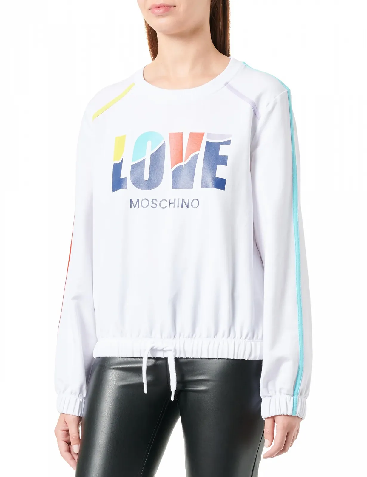 Толстовка Love Moschino Жіноча З довгими Рукавами Класичний Крій, фото №1 Толстовка Love Moschino Жіноча З довгими Рукавами Класичний Крій, фото №1