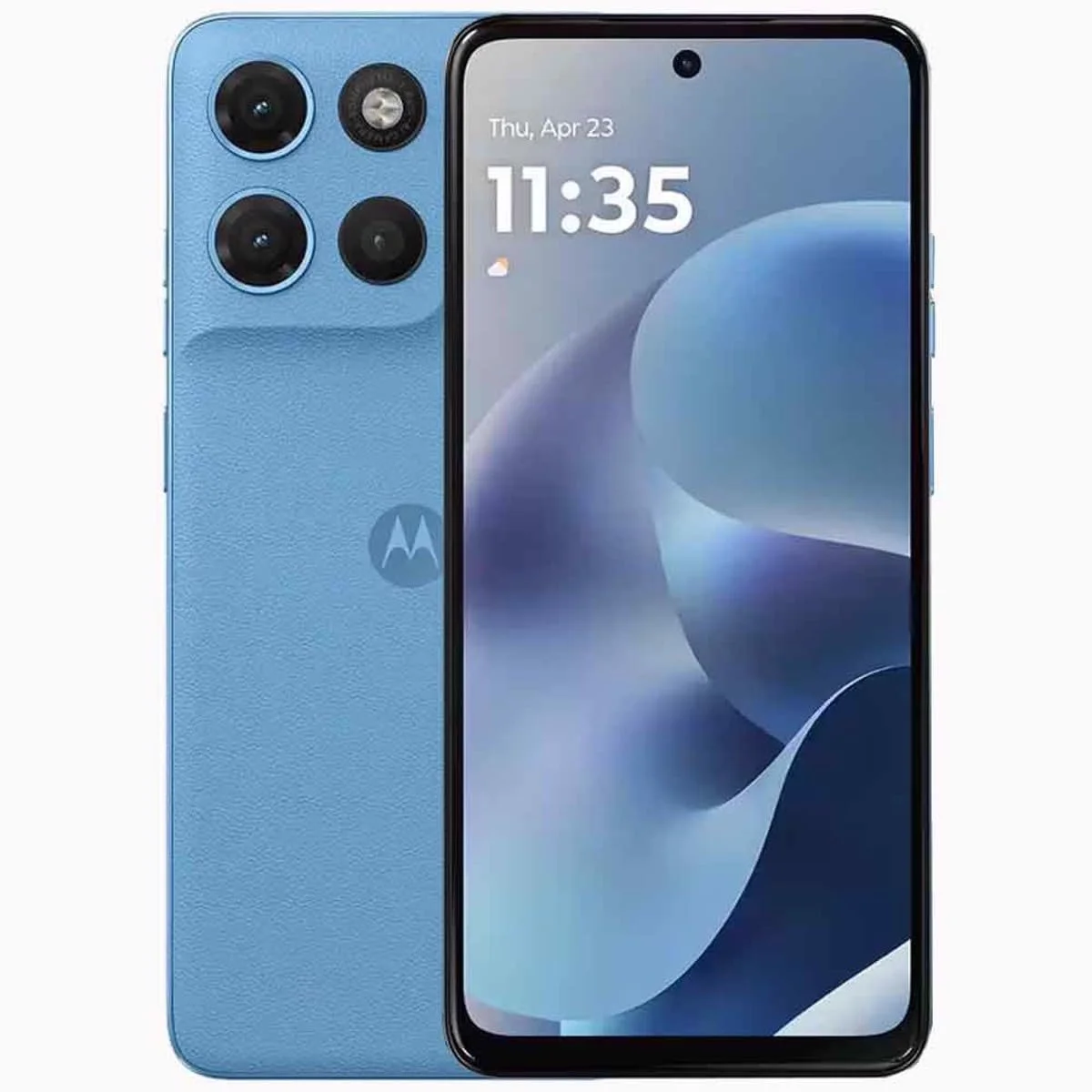 Смартфон Motorola Moto G17 128GB 4GB RAM Блакитний (Alaskan Blue), фото №1