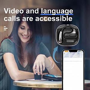 Наушники-переводчики Annadue AI Беспроводные с поддержкой более 130 языков с технологией ANC synthetic.ua - Фото 1