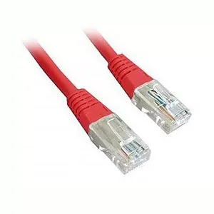 Патч-корд UTP Cablexpert (PP12-0.25M/R) литой 50u amp quot штекер с защелкой 0.25 м красный - Фото 1