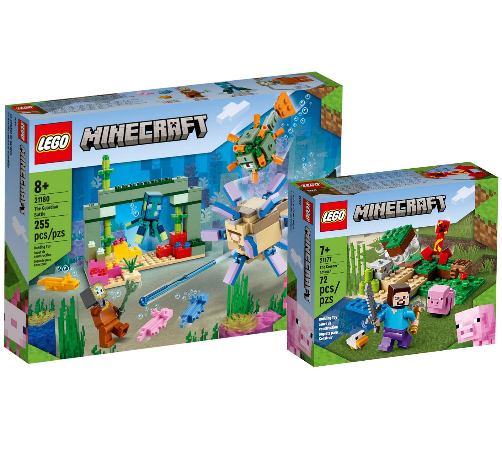 Набір Lego Minecraft Duel 21180 + Ambush 21177, фото №1