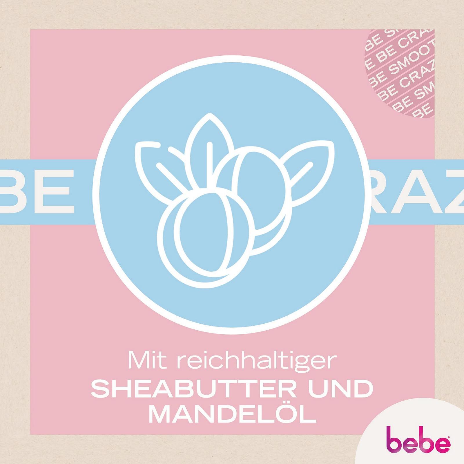 Гель-бальзам для душа Bebe с маслом ши и миндальным маслом для сухой кожи 6 x 250 мл, фото №6 Гель-бальзам для душа Bebe с маслом ши и миндальным маслом для сухой кожи 6 x 250 мл, фото №6