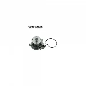 Водяний насос системи охолодження двигуна SKF VKPC 88860 для MERCEDES-BENZ SMART - Фото 1