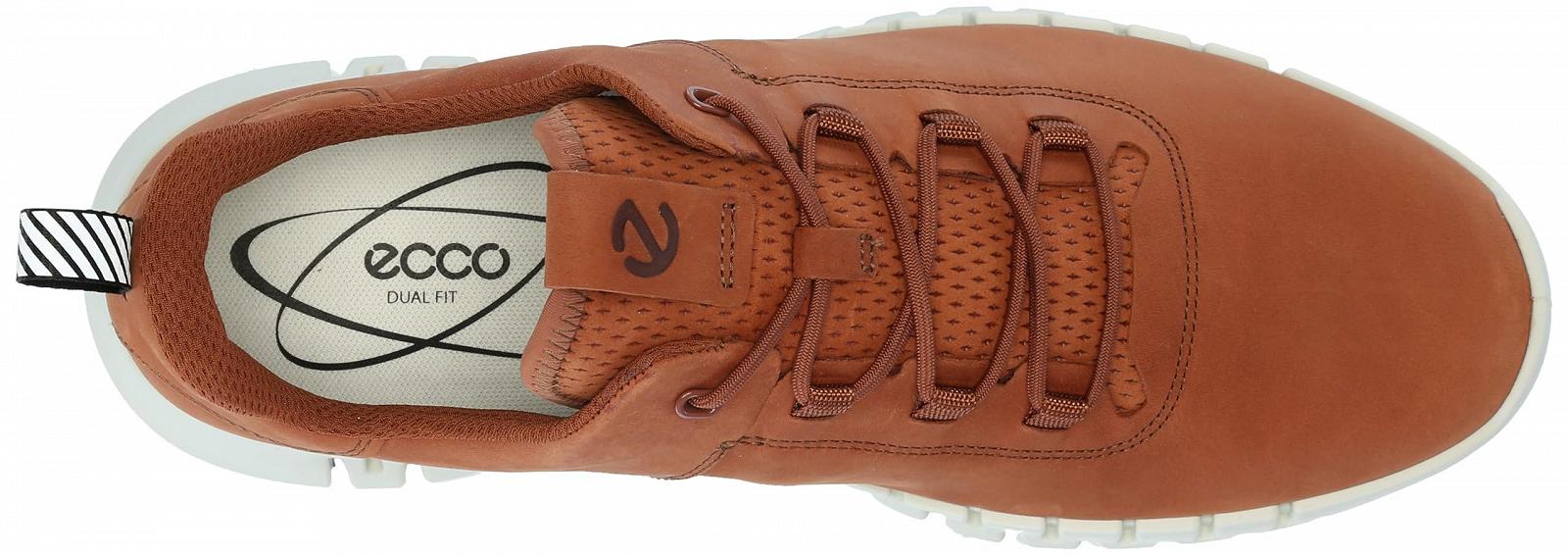 Мужские Кроссовки ECCO Gruuv M Коричневый Teardrop, фото №5