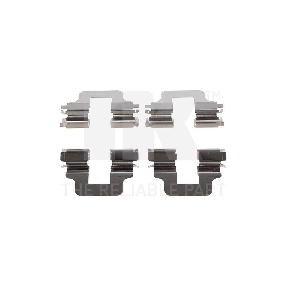 Комплект аксессуаров, тормозные колодки NK 79481712 задний мост, фото №1