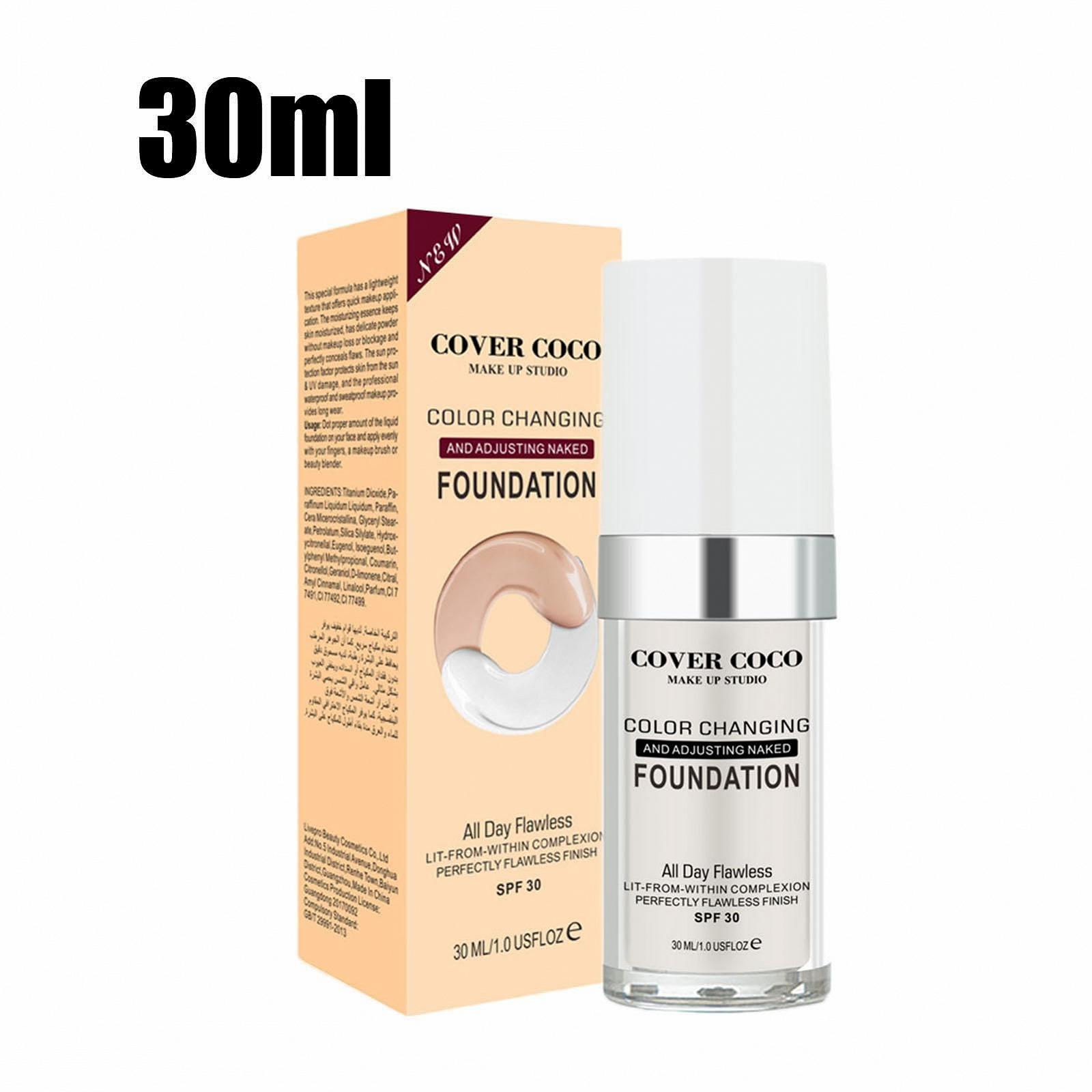 Жидкая основа Qarido SPF 30 30 мл Консилер для лица Полное покрытие Коррекция тона Увлажнение, фото №6 Жидкая основа Qarido SPF 30 30 мл Консилер для лица Полное покрытие Коррекция тона Увлажнение, фото №6