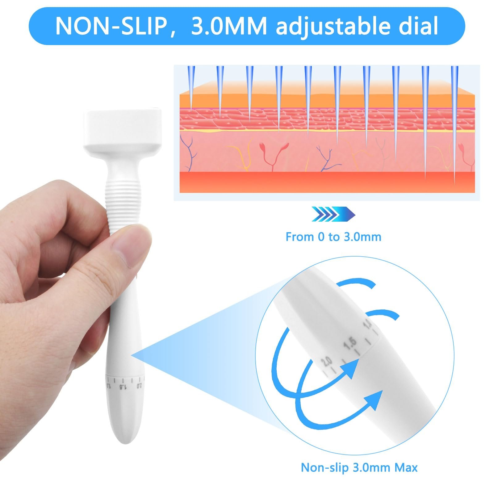 Derma Stamp HENGBIRD Microneedling Регульований, фото №2