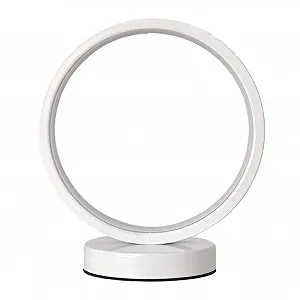 LED Настільна лампа Jiawu приліжкова сенсорне керування кругла основа тепле світло - Фото 1