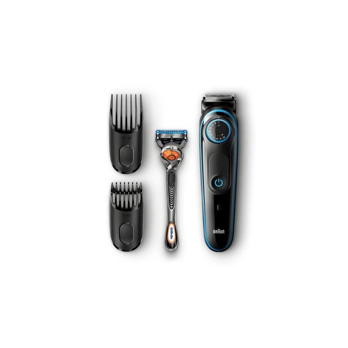 Тример Braun BT5040 Борода + 2 насадки для гребеня + бритва Gillette Fusion5 ProGlide, фото №2