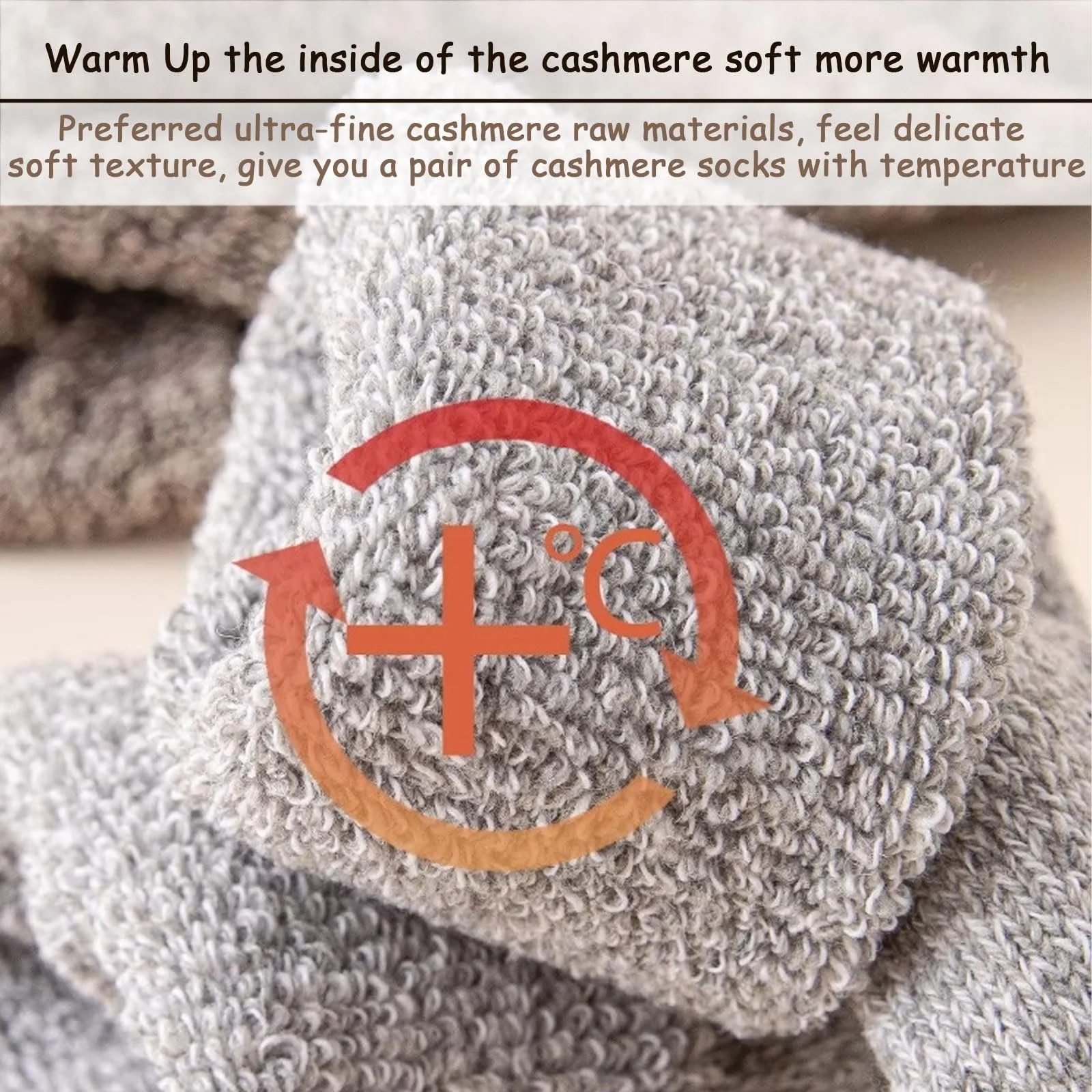 Термошкарпетки жіночі (5 пар) зимові, фото №5