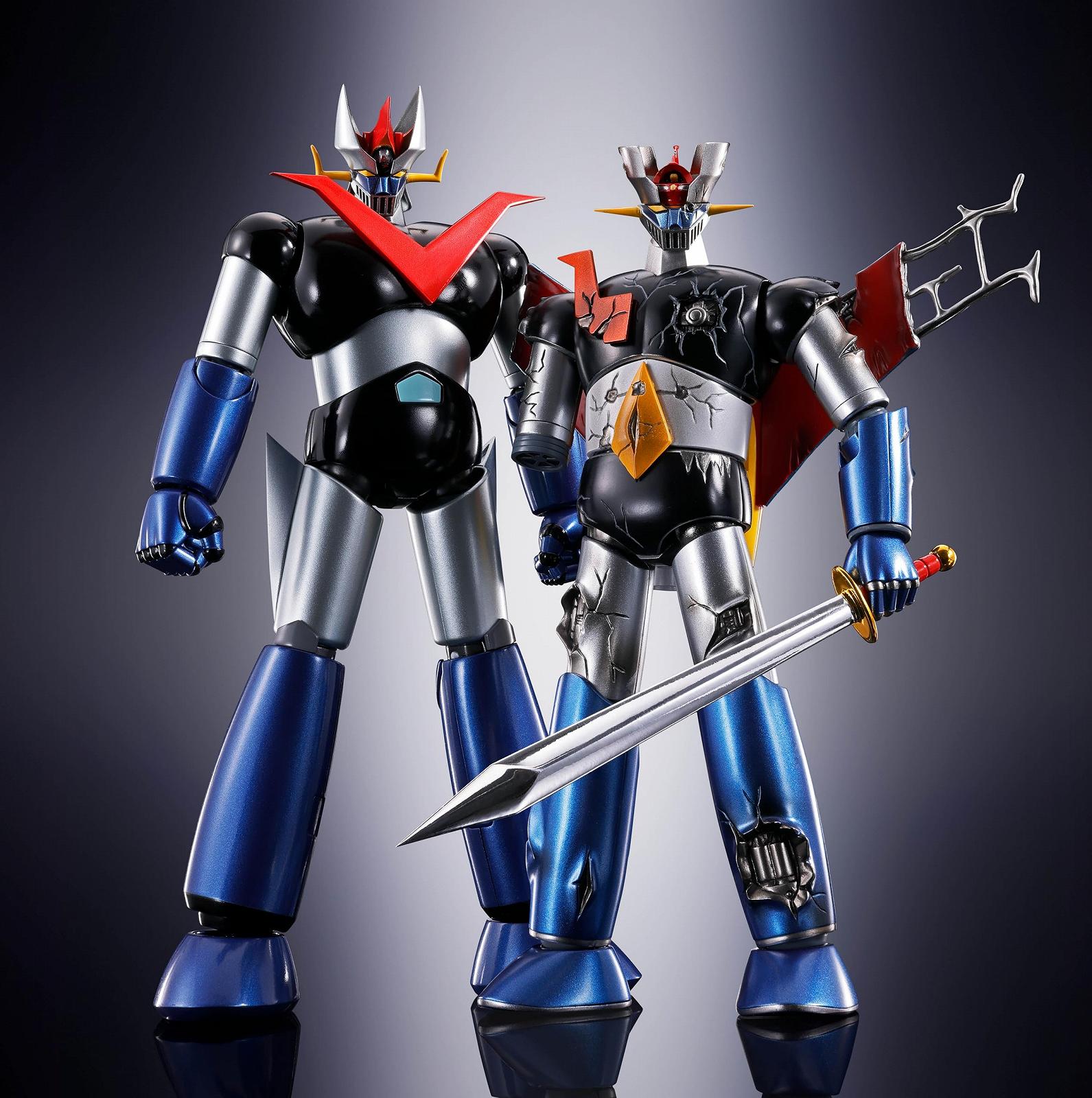 Фігурка Tamashii Nations Soul of Chogokin Great Mazinger Z GX-105D Kakumei Shinka Damage Ver., 17 см, фото №7