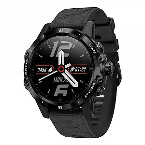 GPS часы для приключений COROS Vertix с пульсоксиметром, 60 часов работы батареи в режиме GPS, круглосуточный мониторинг сердечного ритма, сапфировое стекло с алмазным покрытием, сенсорный экран (Dark Rock) synthetic.ua - Фото 1