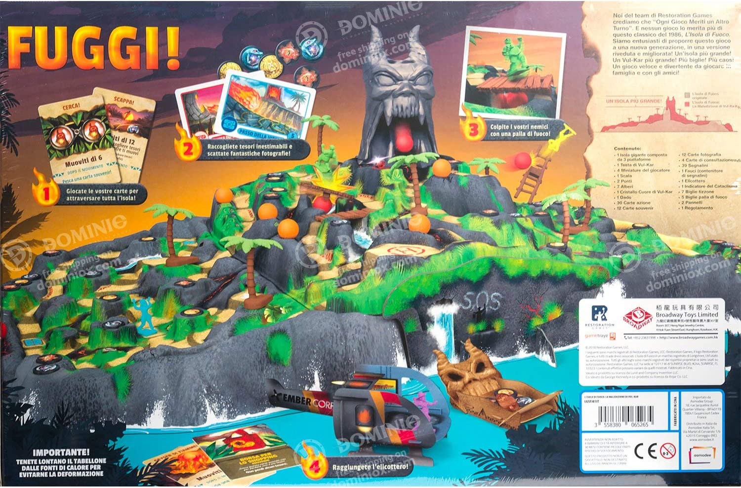 Настольная игра Asmodee Italia Fire Island 8271, фото №3