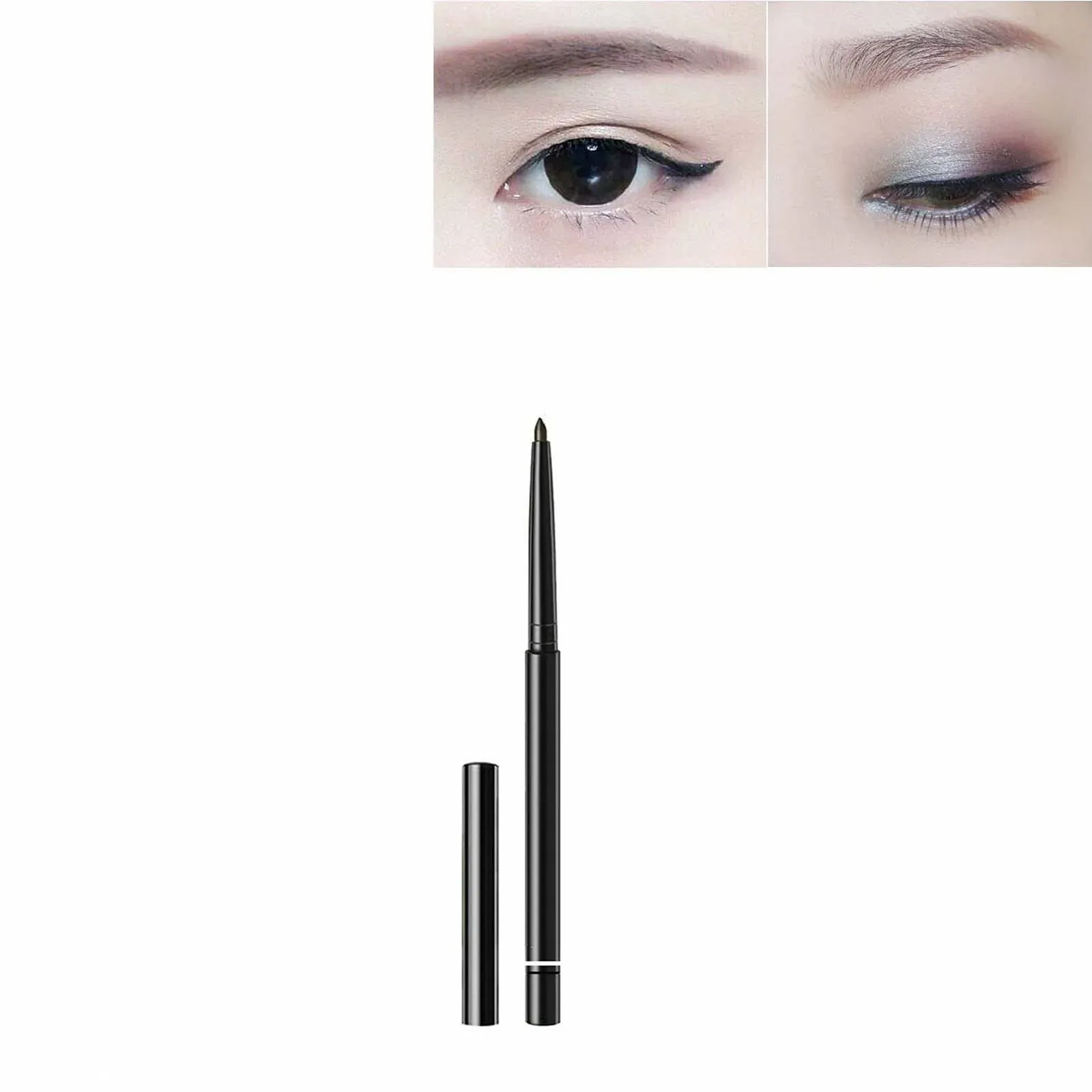 Гелева Підводка для очей Водостійка Довготривала Гладка Універсальна #1, фото №4