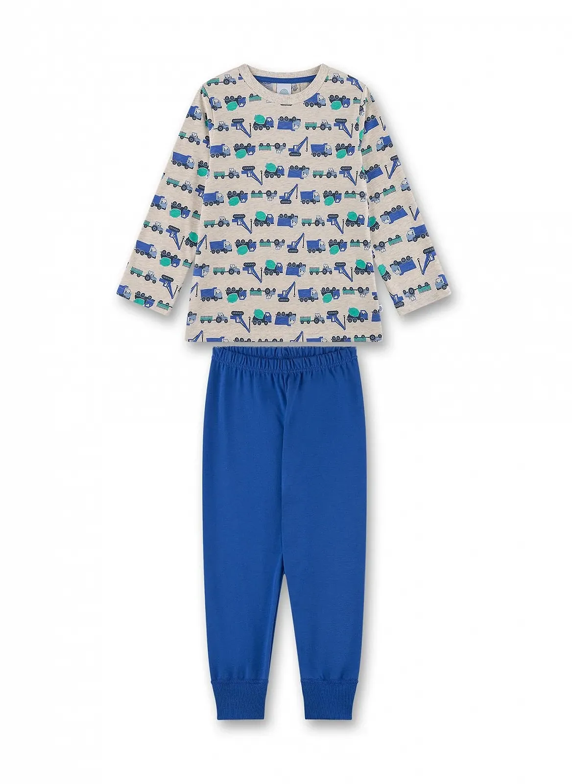 Піжама Sanetta для хлопчиків Довга Бежевий, фото №1